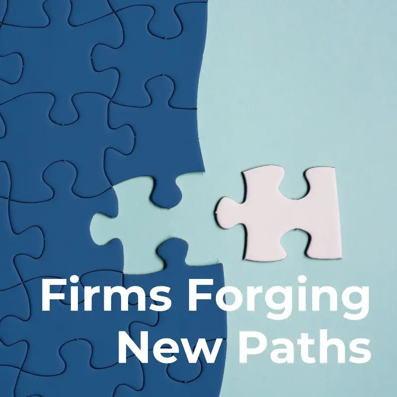 Firms Forging New Paths